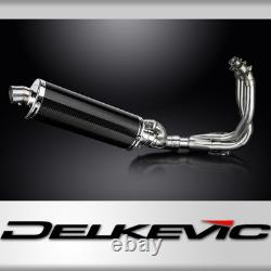 Triumph Street Triple 765RS 2025 3-1 Exhaust 350mm Oval Carbon Silencer