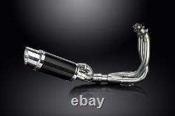 Triumph Street Triple 765RS 23-24 Exhaust 3-1 Silencer 200mm Round Carbon