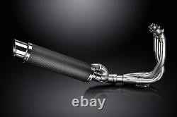 Triumph Street Triple 765RS 23-24 Exhaust 3-1 Silencer 350mm Round Carbon