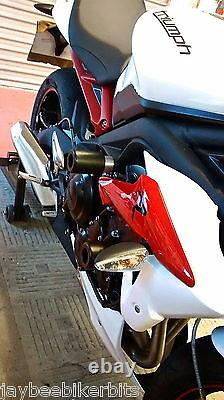 Triumph Street Triple 765 2017-20 Frame Shock Mushrooms Set Low & High Slider