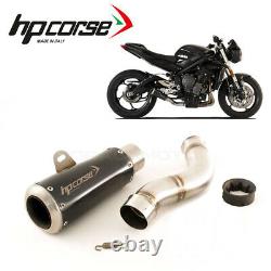 Triumph Street Triple 765 2019 HP Corse Black Gp07 Rc Exhaust