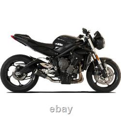 Triumph Street Triple 765 2019 HP Corse Black Gp07 Rc Exhaust