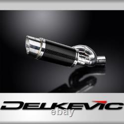 Triumph Street Triple 765 RS 17-22 Exhaust Kit - 200mm Round Carbon Muffler