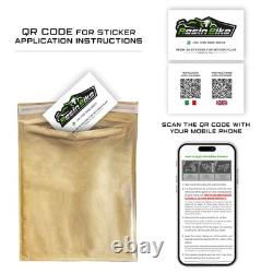 Triumph Street Triple 765 RS 2023-2025 3D Motorcycle Sticker Kit Compatible