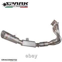 Triumph Street Triple 765 R ABS 2023-2024 Complete Spark Exhaust Line GTR8824TOM