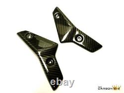 Triumph Street Triple 765 Rs 2020-22 Carbon Side Radiator in Glossy Twill