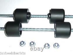 Triumph Street Triple 765 Rs Front & Rear Shock Axle Mushroom Protection S1