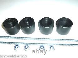 Triumph Street Triple 765 Rs Front & Rear Shock Axle Mushroom Protection S1