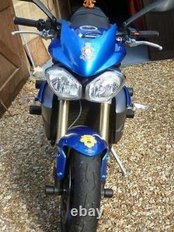 Triumph Street Triple 765 Rs Front & Rear Shock Axle Mushroom Protection S1