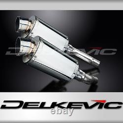 Triumph Street Triple R 2009-2012 Exhaust Kit-Silencer 225mm Oval Stainless Steel