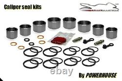 Triumph Street Triple R 675 2010 Front Brake Caliper Piston Seal Rebuild Kit