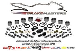 Triumph Street Triple R 675 2010 Front Brake Caliper Piston Seal Rebuild Kit