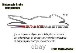 Triumph Street Triple R 675 2010 Front Brake Caliper Piston Seal Rebuild Kit
