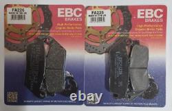 Triumph Street Triple S 765 (2017 to 2020) EBC Organic Front and Rear Brakes