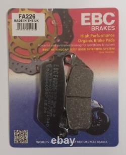 Triumph Street Triple S 765 (2017 to 2020) EBC Organic Front and Rear Brakes