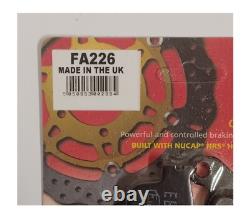 Triumph Street Triple S 765 (2017 to 2020) EBC Organic Front and Rear Brakes