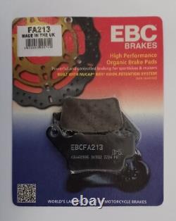 Triumph Street Triple S 765 (2017 to 2020) EBC Organic Front and Rear Brakes