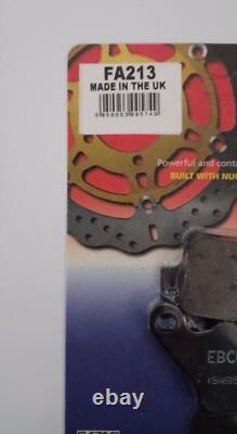 Triumph Street Triple S 765 (2017 to 2020) EBC Organic Front and Rear Brakes