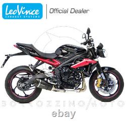 Tuyau D'échappement Leovince Factory S Carbone Triumph Street Triple 675/ R/