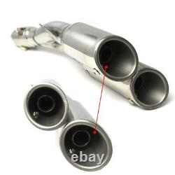 Twin Escape Pot For Triumph Street Triple / R / Rs Stainless Steel Silencer