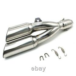 Twin Escape Pot For Triumph Street Triple / R / Rs Stainless Steel Silencer