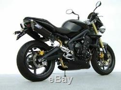 Zard-penta-triumph Street Triple, Aluminum Black