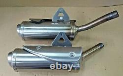 (h30) Pair Escape Original Triumph 675 Street Triple'07-' 12