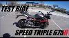 2016 Triumph Street Triple 675r Test Ride