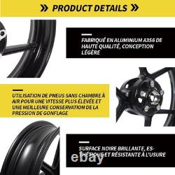Alu 17 x 3,5 Roue Jante Avant Tubeless pr Triumph Street Triple 765 2017-2021