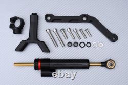 Amortisseur Direction Carbone + Fixation pour TRIUMPH STREET TRIPLE 765 RS 20-26