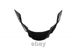 Cadre Triangle (Cache de radiateur d´huile) Carbone pour Triumph Street Triple