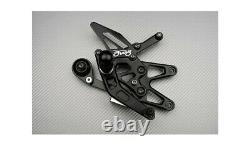 Commandes Reculées Noires Aluminium TRIUMPH STREET TRIPLE S 660 A2 2017-2019
