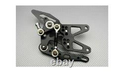 Commandes Reculées Noires Aluminium TRIUMPH STREET TRIPLE S 660 A2 2017-2019
