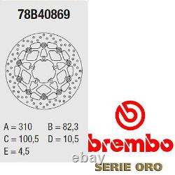Disques De Frein Triumph Street Triple 765 RS 2017 Brembo Oro Paire Avant Moto