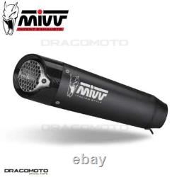 Échappement TRIUMPH STREET TRIPLE 660 S 2017 2018 MIVV X-m5 Noir RC