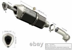 Échappement pour Triumph Street Triple 765 S/R / Rs 2017-2022 GRmoto Pot Carbone