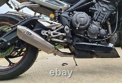 Échappement pour Triumph Street Triple 765 S/R / Rs 2017 2022 GRmoto Pot D