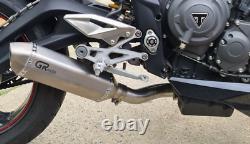 Échappement pour Triumph Street Triple 765 S/R / Rs 2017 2022 GRmoto Pot D