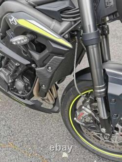 Ecopes De Radiateur Triumph Street Triple 765 S R Rs 2020 2021 2022 Carbone Mat
