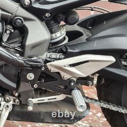 Front sets driver's footrest pegs Triumph Street Triple 765 660 (17-22) stunt