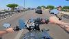 Full Throttle 2024 Triumph Street Triple 765 R With Full Sc Project Exhaust Raw Sound Ride To Work