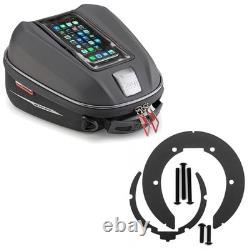 GIVI Sac Tanklock ST611 + Bride Bouchon Réservoir Pour Triumph Street Triple 675