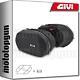 Givi Supports Laterales + Valises 3d600 Triumph Street Triple 675 2014 14