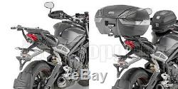 Givi Top Case Blade B47ntml + Porte-paquet Triumph Street Triple 765 2017 17