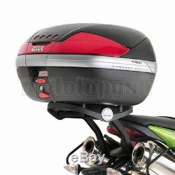 Givi Top Case Maxia 4 V56n + Porte-paquet Triumph Street Triple 675 2010 10
