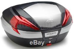 Givi Top Case Maxia 4 V56n + Porte-paquet Triumph Street Triple 675 2010 10