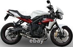Gpr Pot D Echappement Homologue Deeptone Acier Triumph Street Triple 675 2016 16