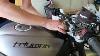 K N Air Filter Install On A Triumph Street Triple R 2014