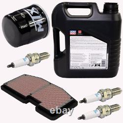 Kit 4L Huile Entretien pour Triumph Street Triple 675 Filtre à Huile Bougie
