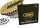Kit Chaine Alu Transmission Afam Pour Triumph Street Triple 675 2007-2013